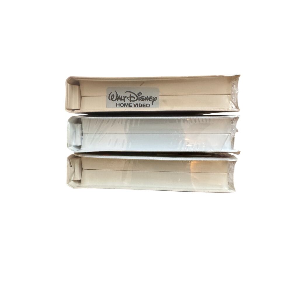 Disney Masterpiece VHS Lot Sealed 90s Pinocchio Sleeping Beauty Oliver & Company - Picture 7 of 9